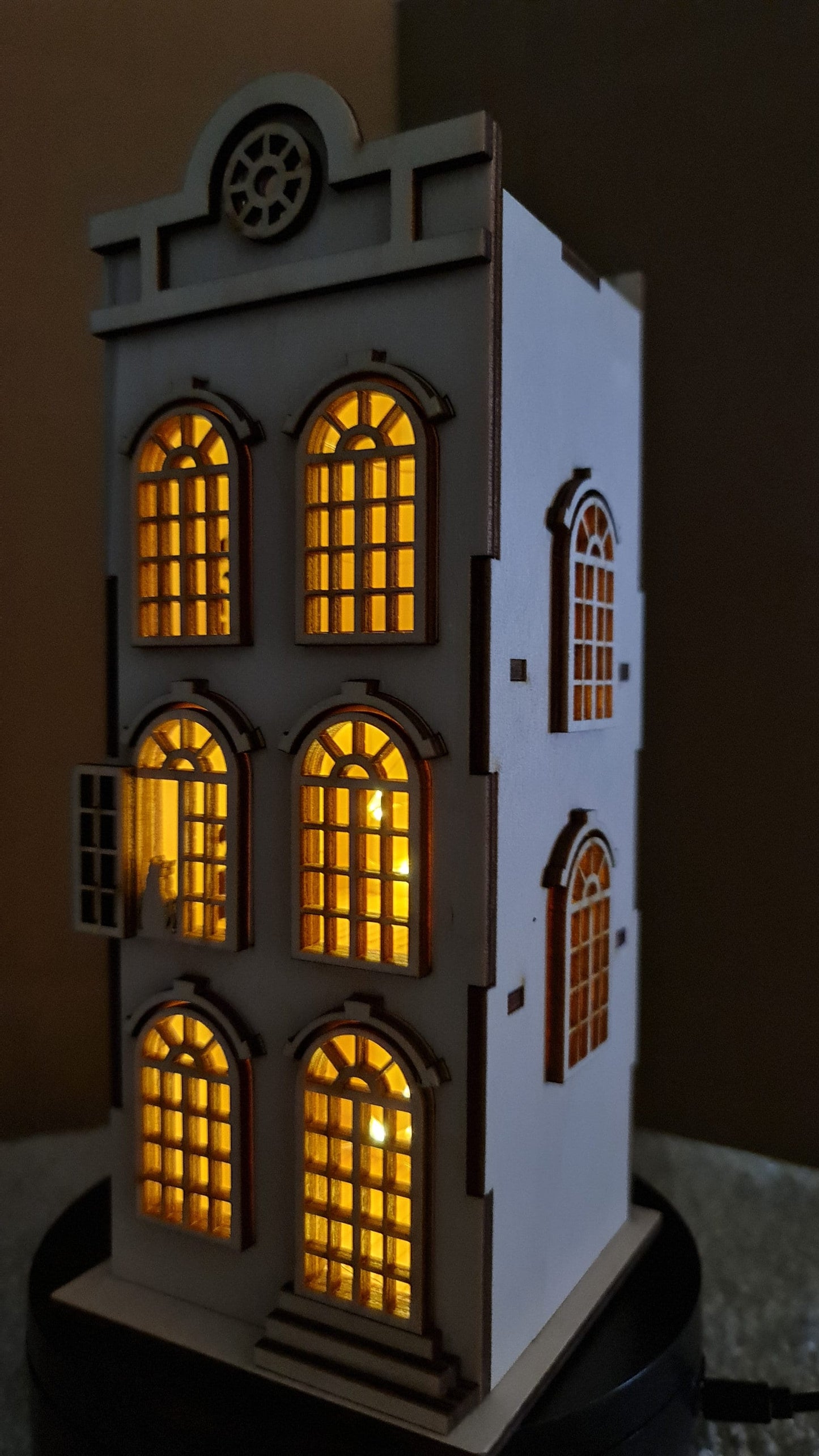 Town house No.3 Dollhouse DIY Kit Scale 1:48 | Cornel73