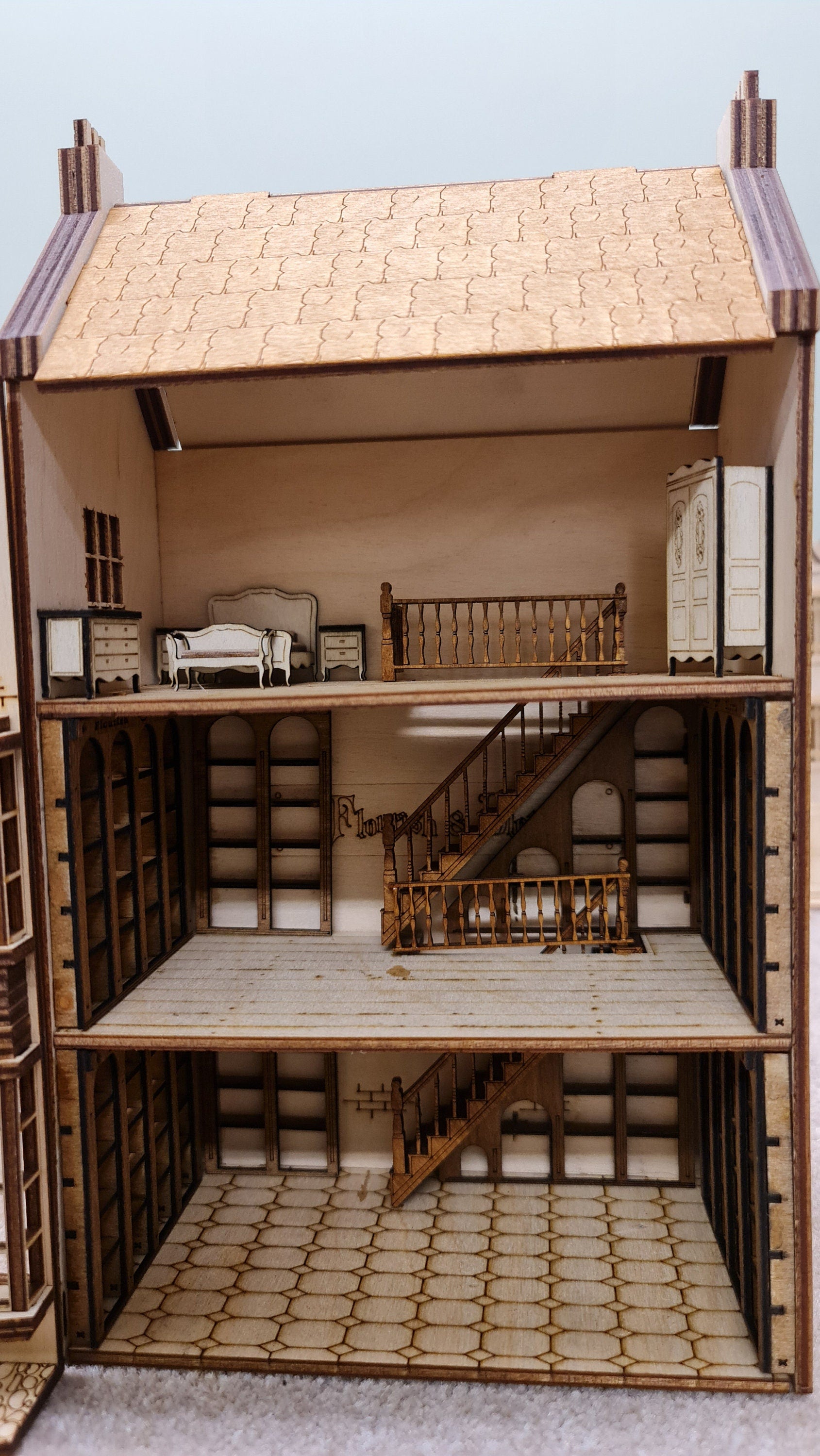 "The Old Bookshop", 1;48th scale