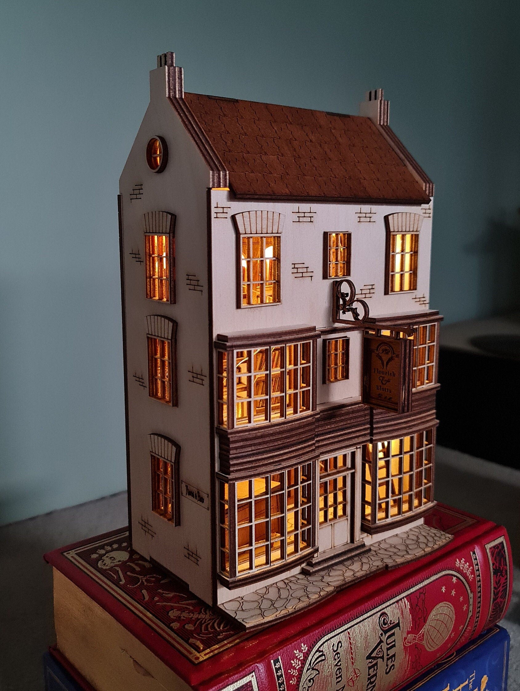 "The Old Bookshop", 1;48th scale