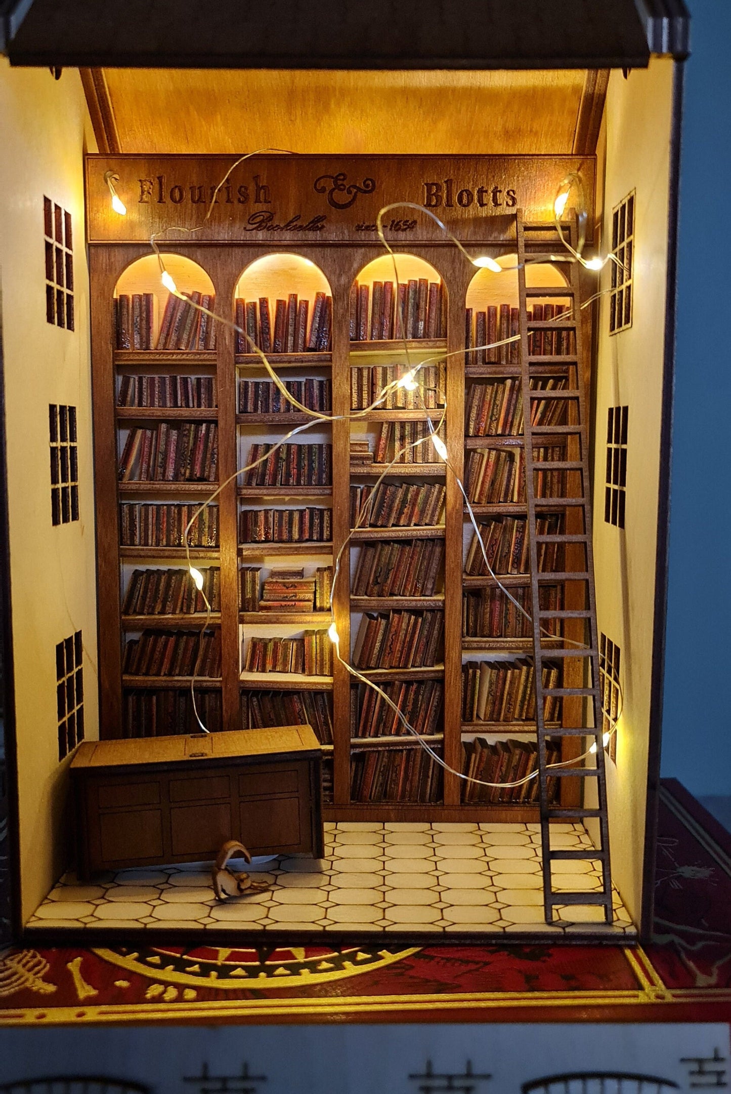 "The Old Bookshop", 1;48th scale