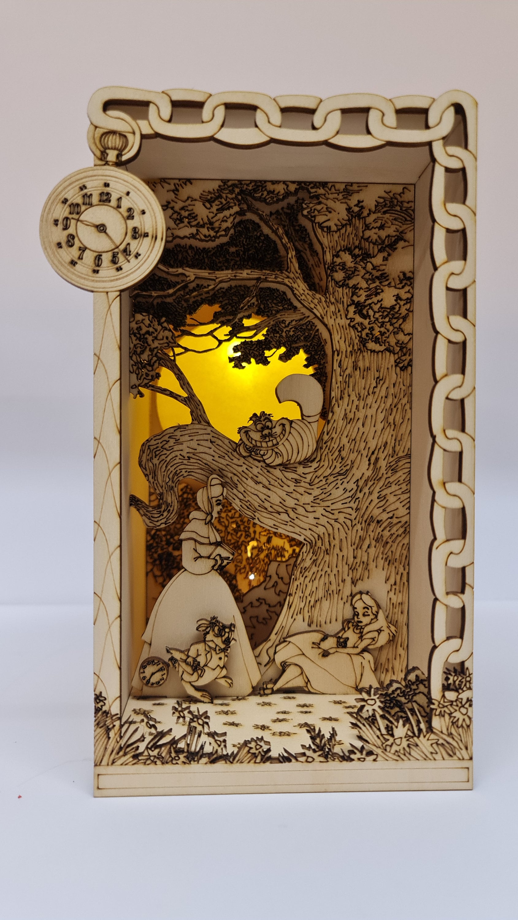 Alice in Wonderland -Book Nook Kit - Diorama