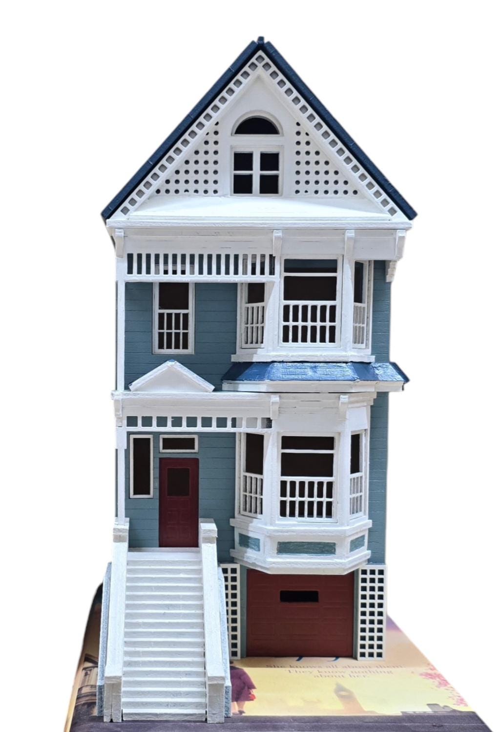 Painted Lady - 1;48th scale kit , Dollhouse, Miniature