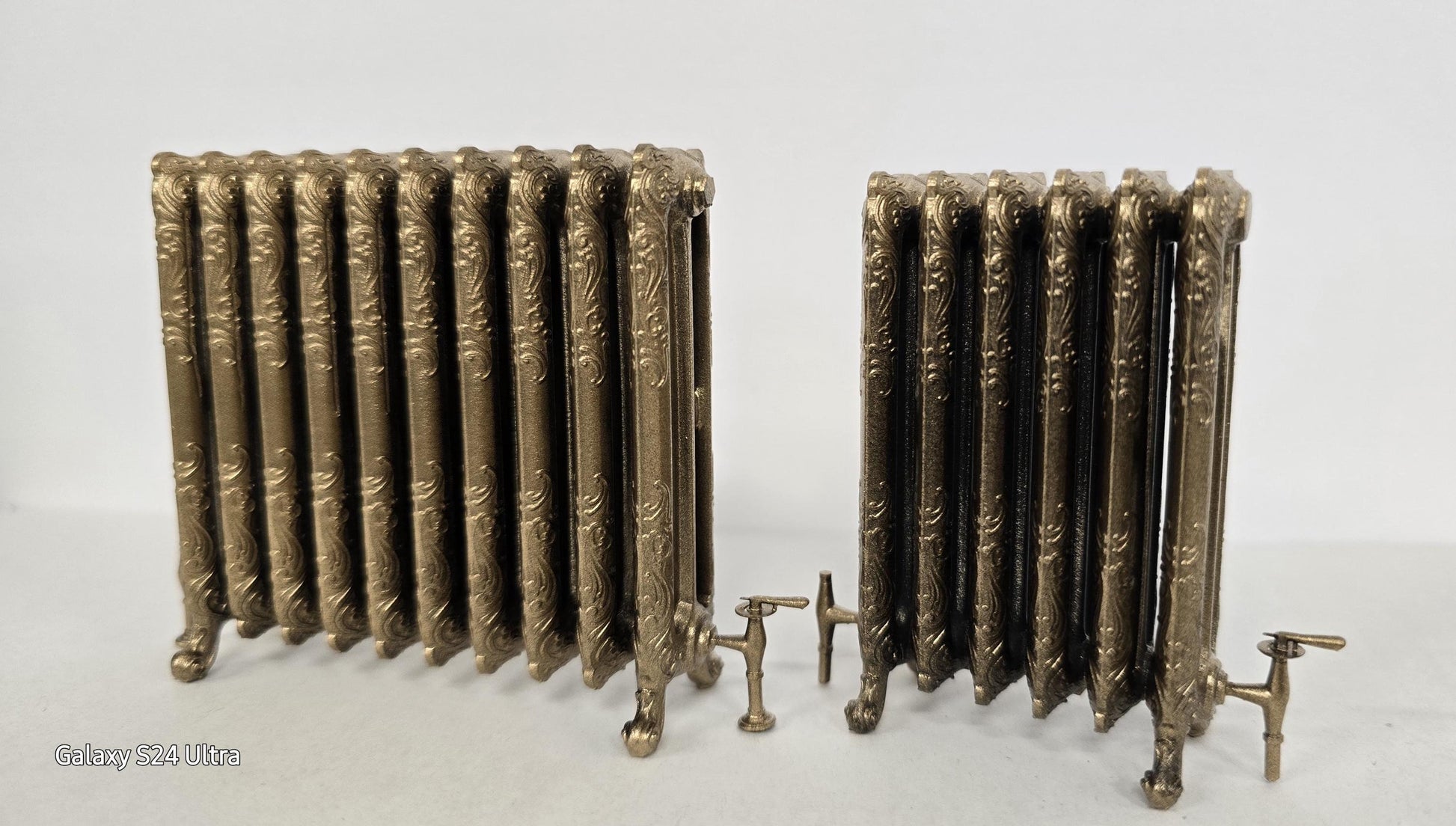 Cast Iron Radiators - 3D printed , Victorian/Parisian style , 12th , 24th