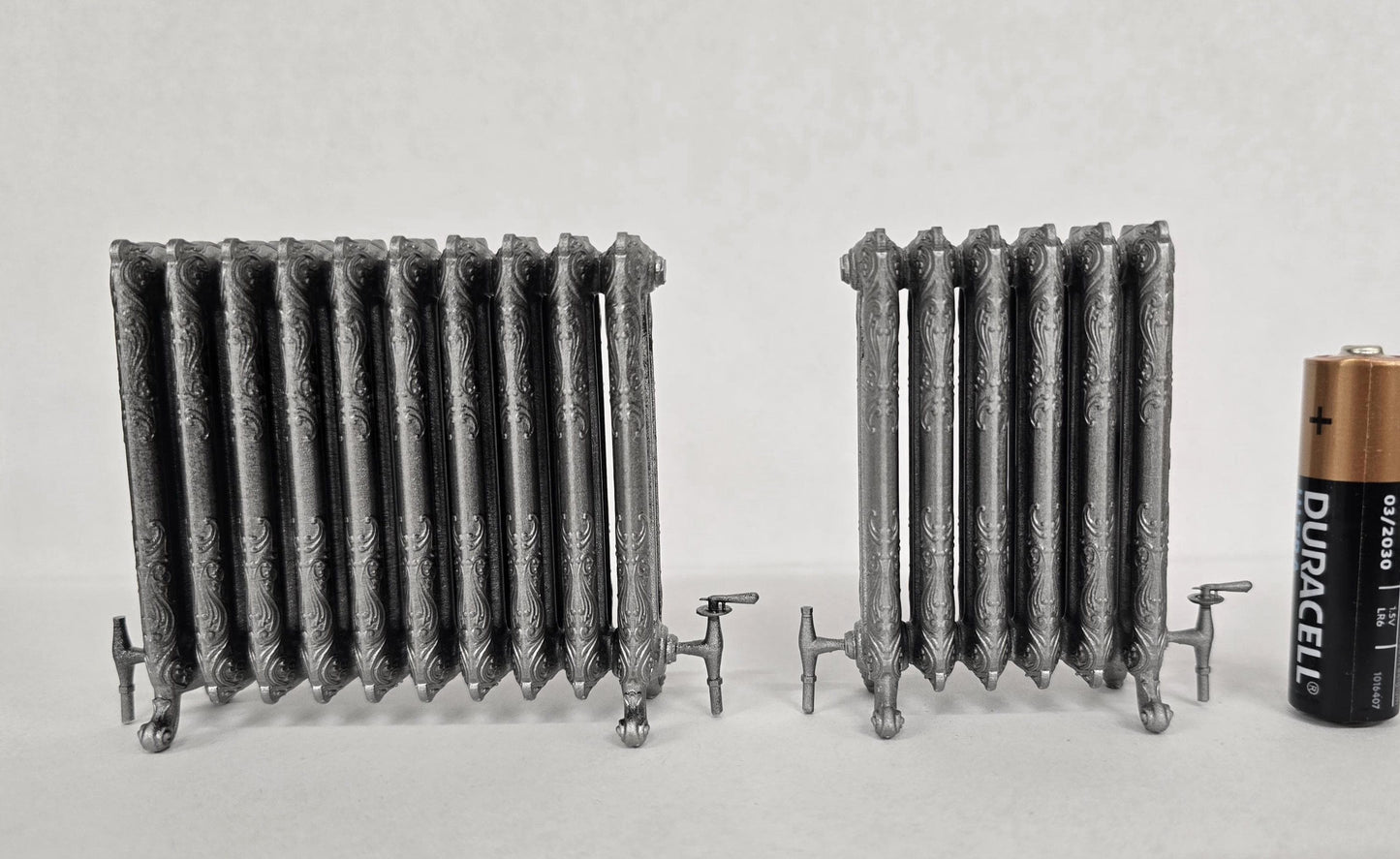 Cast Iron Radiators - 3D printed , Victorian/Parisian style , 12th , 24th