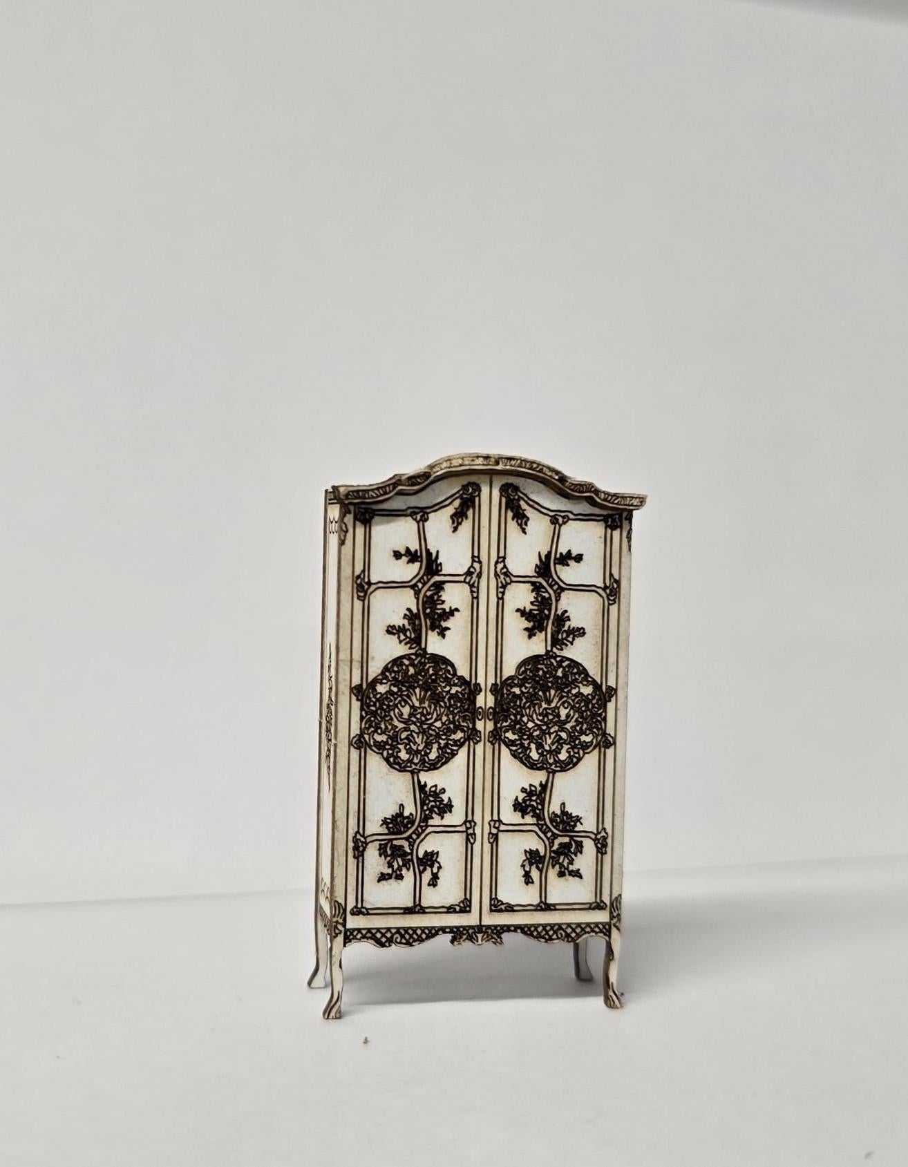 Venetian Bedroom Furniture 1;48th Scale - Kit