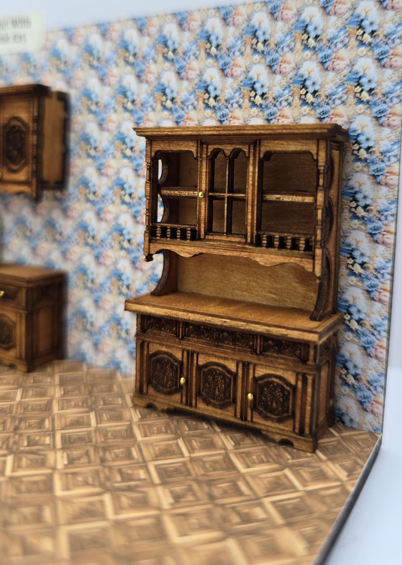 Kitchen Furniture - Farmhouse Range 1;48th Scale - Kit