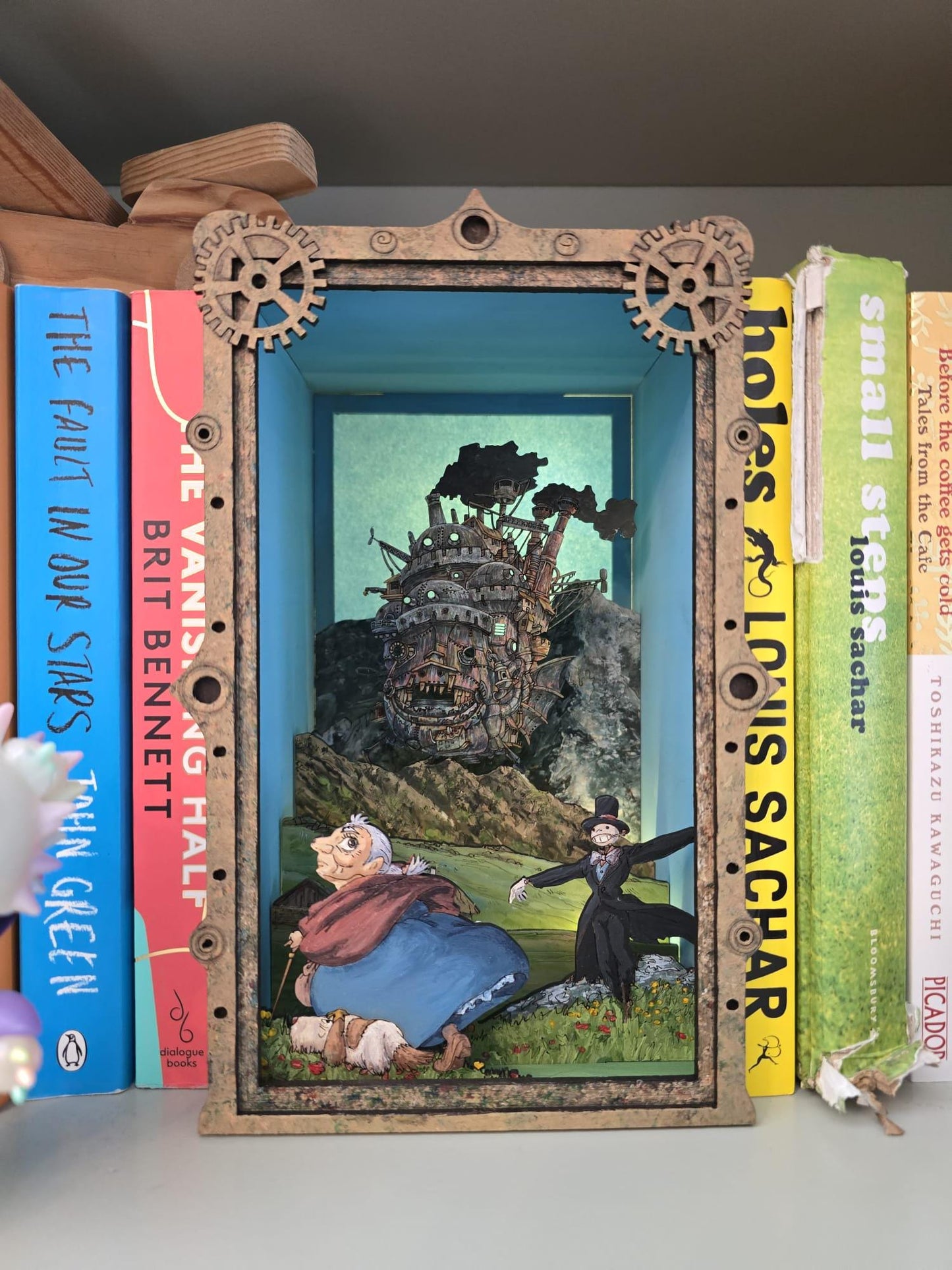 Howl's Moving Castle - Book Nook Kit - DIY Miniature Diorama | Animated Film Inspired
