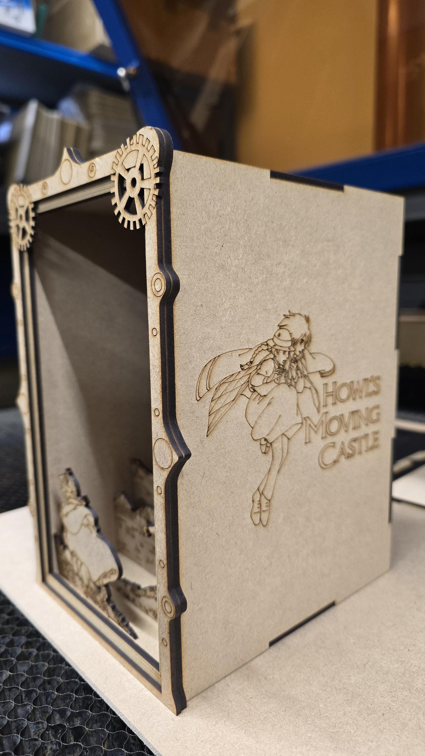 Howl's Moving Castle - Book Nook Kit - DIY Miniature Diorama | Animated Film Inspired