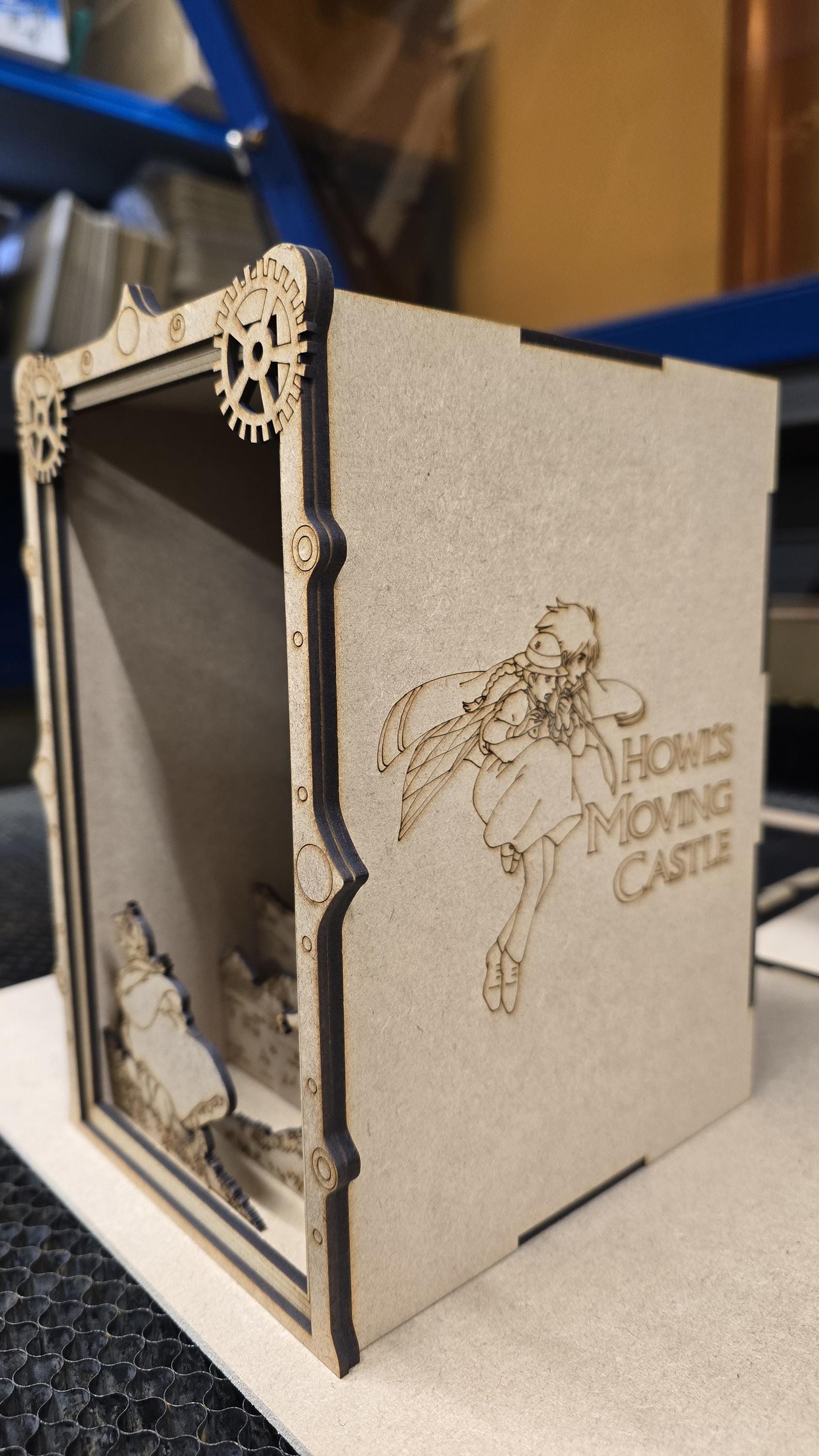 Howl's Moving Castle - Book Nook Kit - DIY Miniature Diorama | Animated Film Inspired