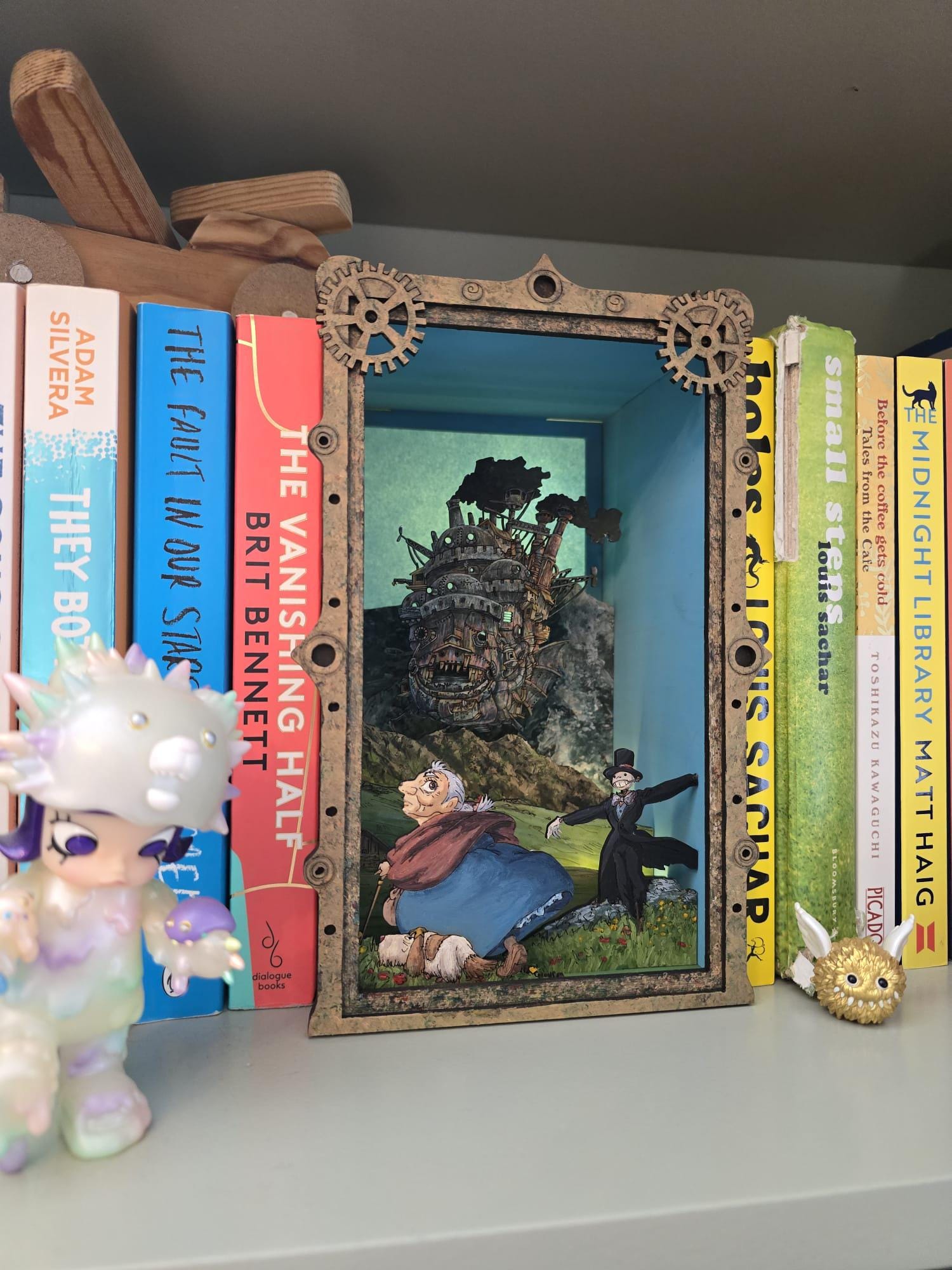 Howl's Moving Castle - Book Nook Kit - DIY Miniature Diorama | Animated Film Inspired