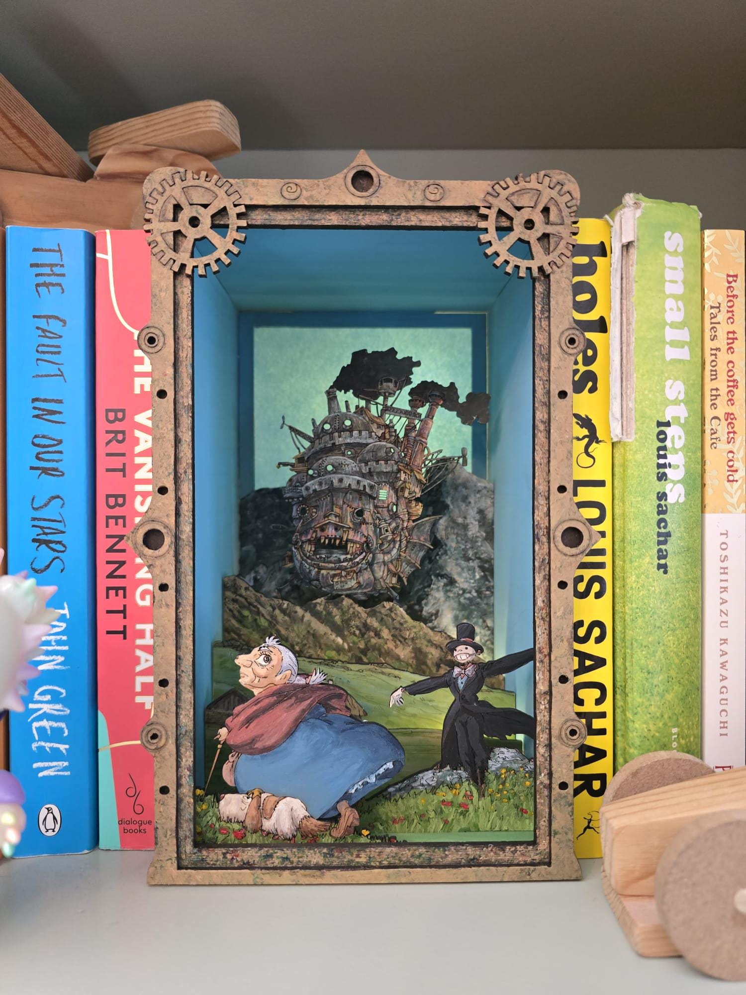 Howl's Moving Castle - Book Nook Kit - DIY Miniature Diorama | Animated Film Inspired