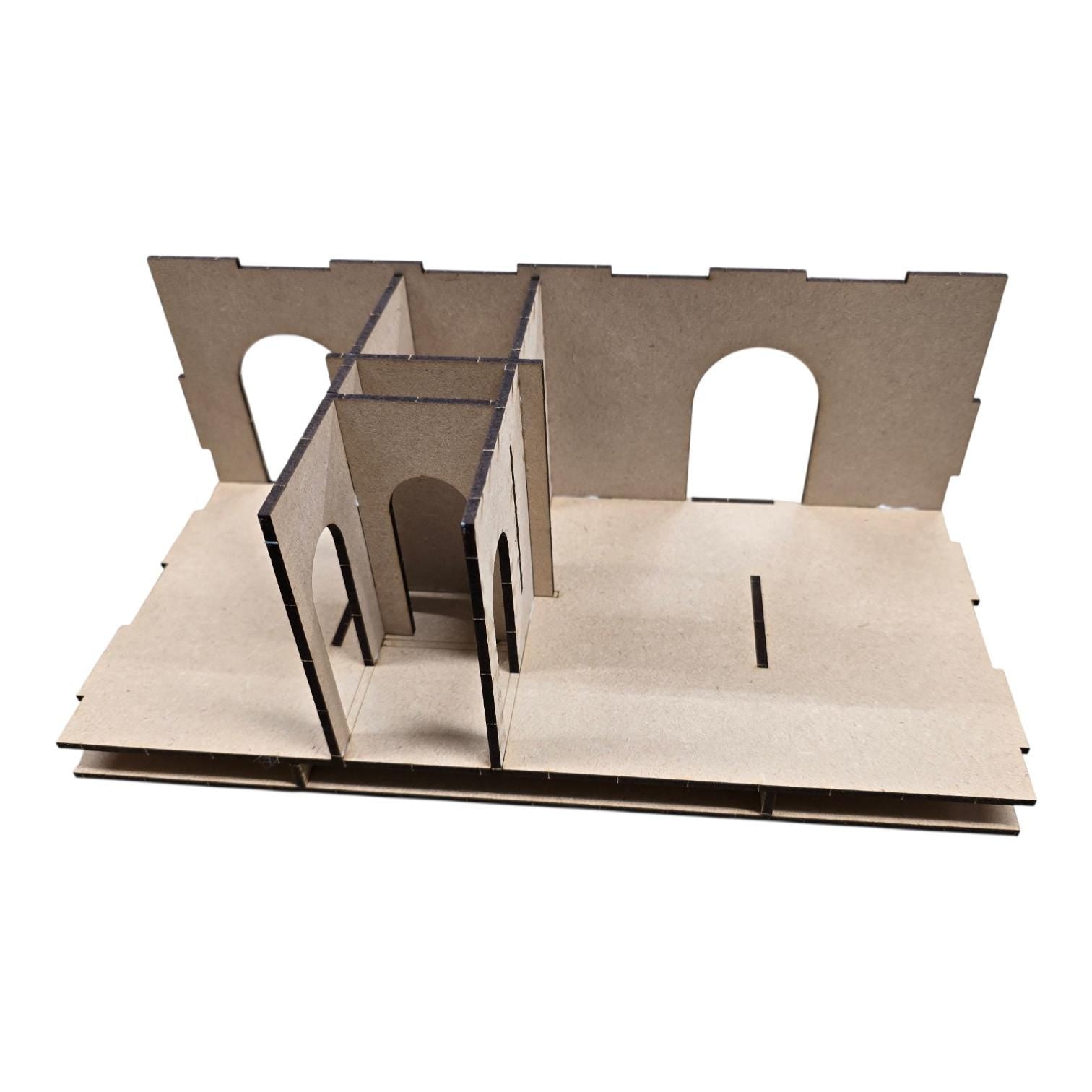 Dollhouse-"Villa Roma" New York style building kit, in 1;48th scale