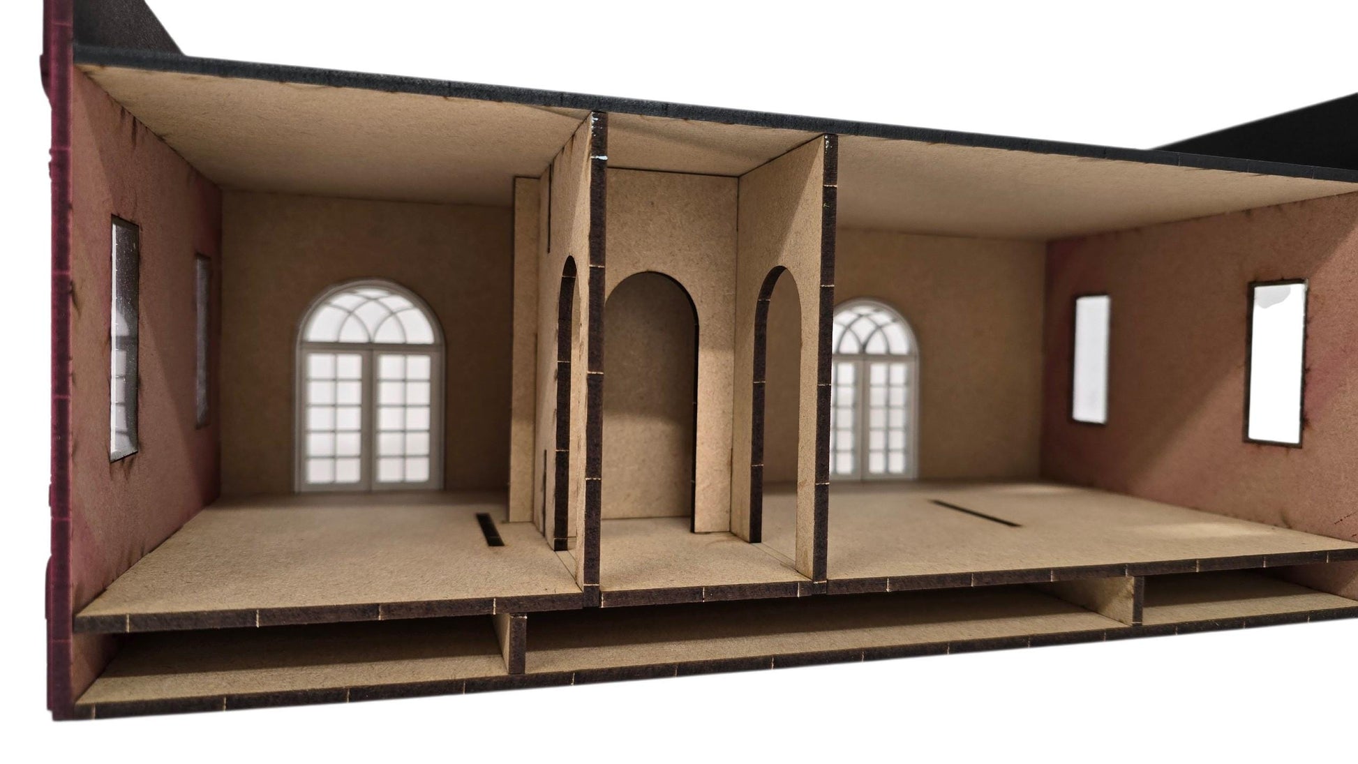 Dollhouse-"Villa Roma" New York style building kit, in 1;48th scale