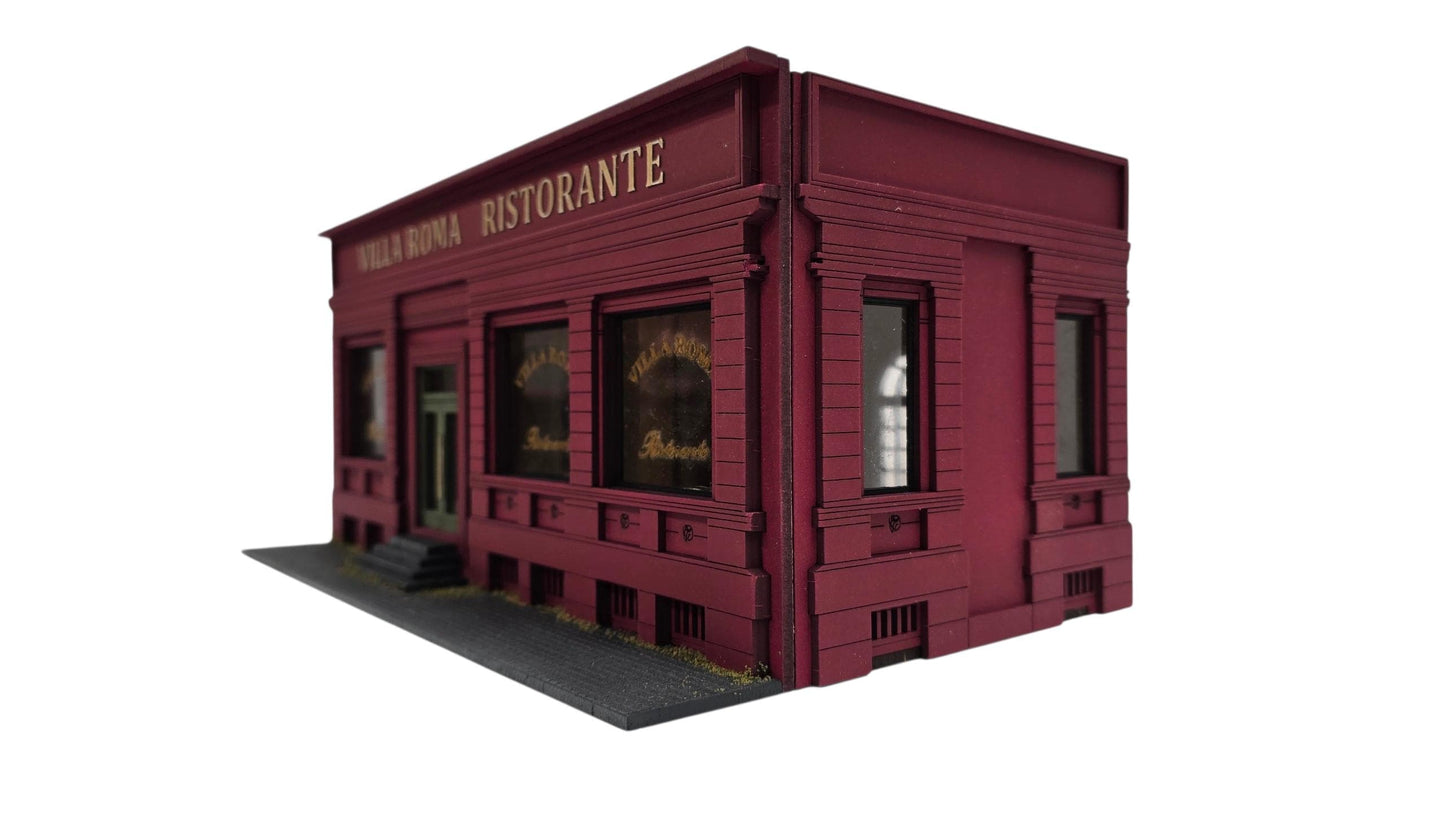 Dollhouse-"Villa Roma" New York style building kit, in 1;48th scale