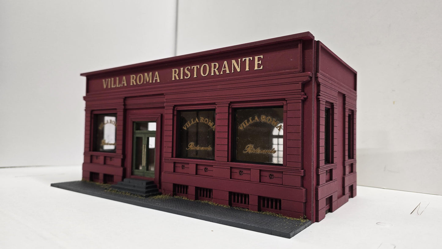 Dollhouse-"Villa Roma" New York style building kit, in 1;48th scale