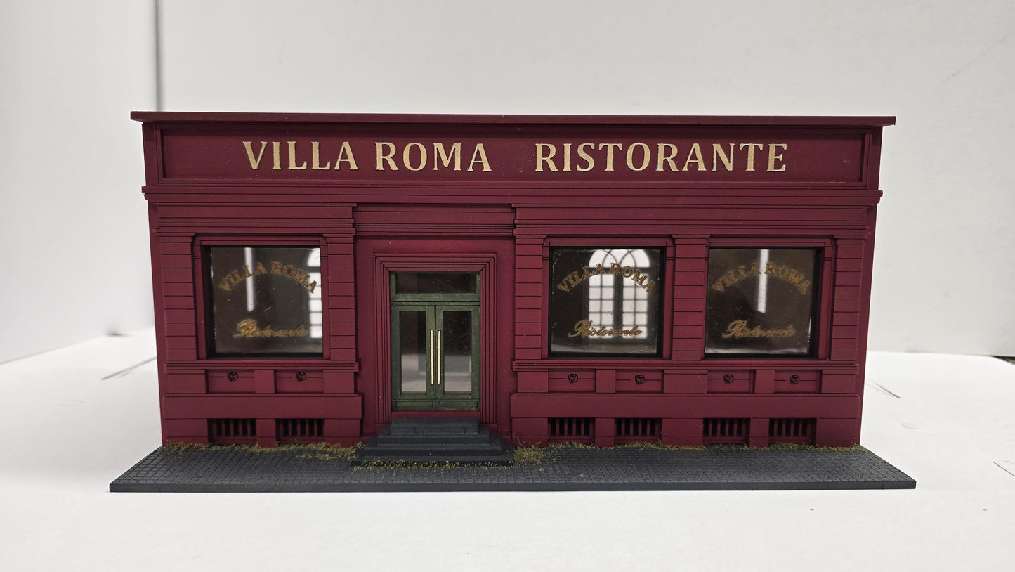 Dollhouse-"Villa Roma" New York style building kit, in 1;48th scale