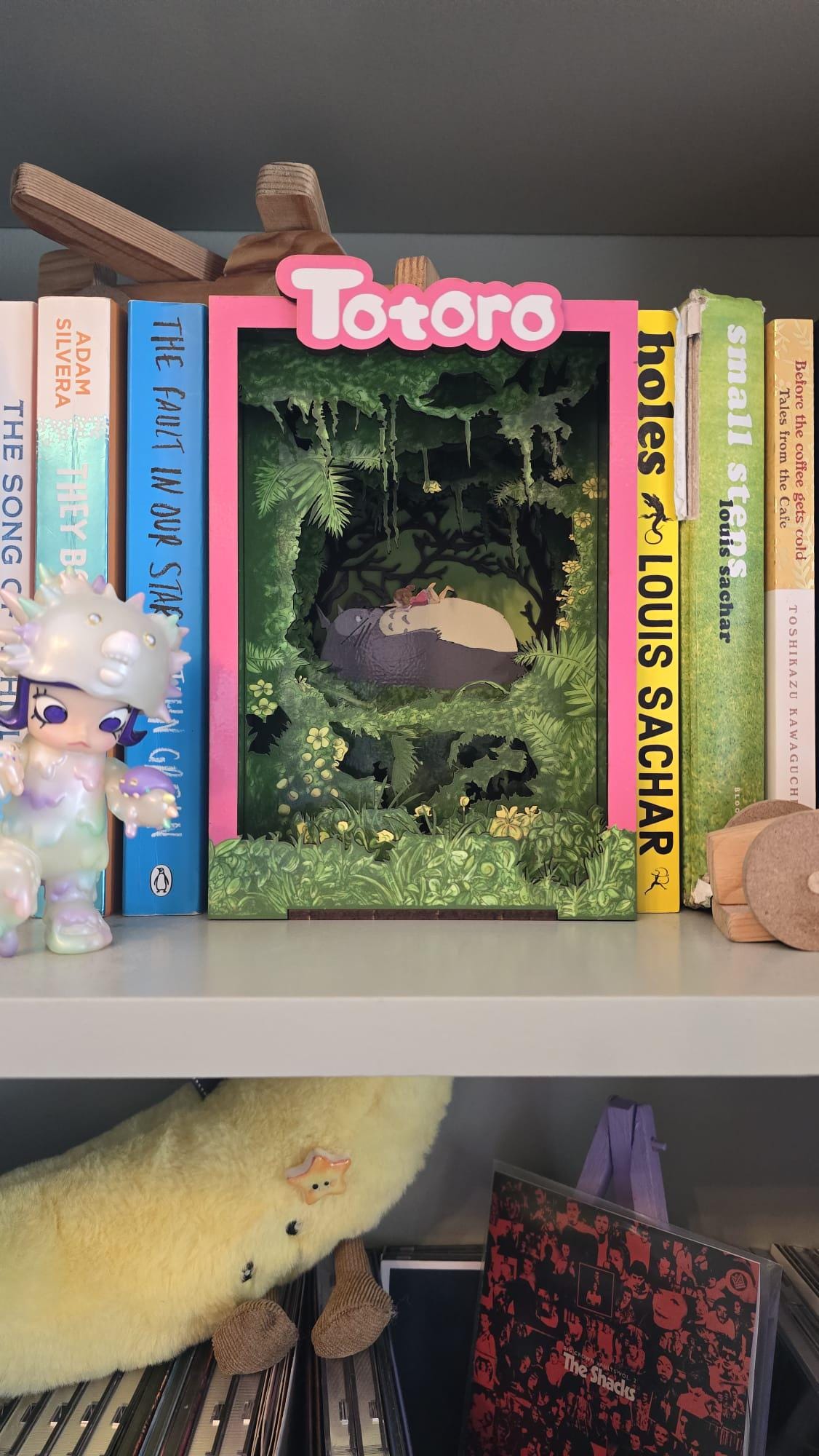 Totoro - Book Nook Kit , UV Printed - DIY Miniature Diorama | Animated Film Inspired