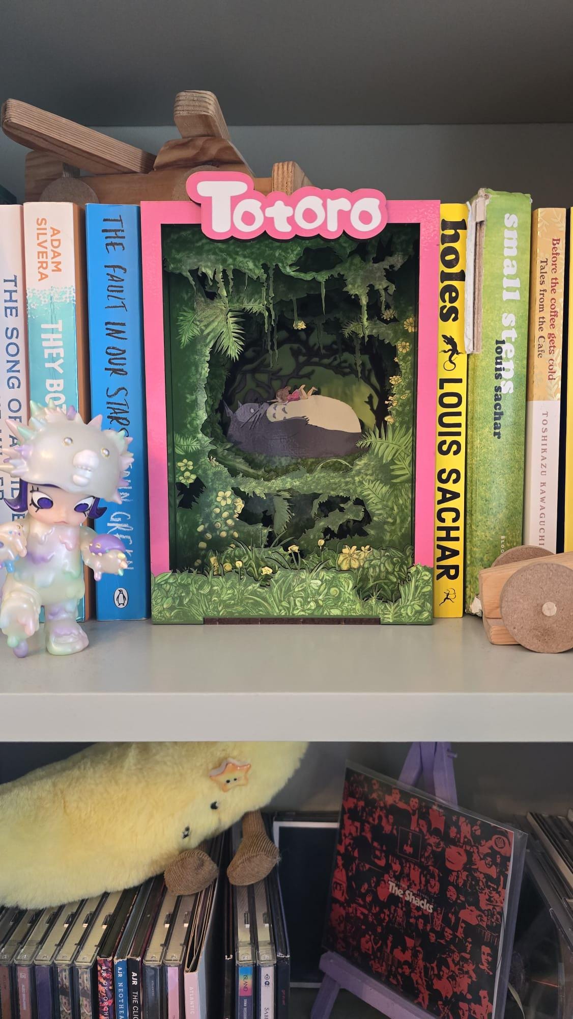 Totoro - Book Nook Kit , UV Printed - DIY Miniature Diorama | Animated Film Inspired