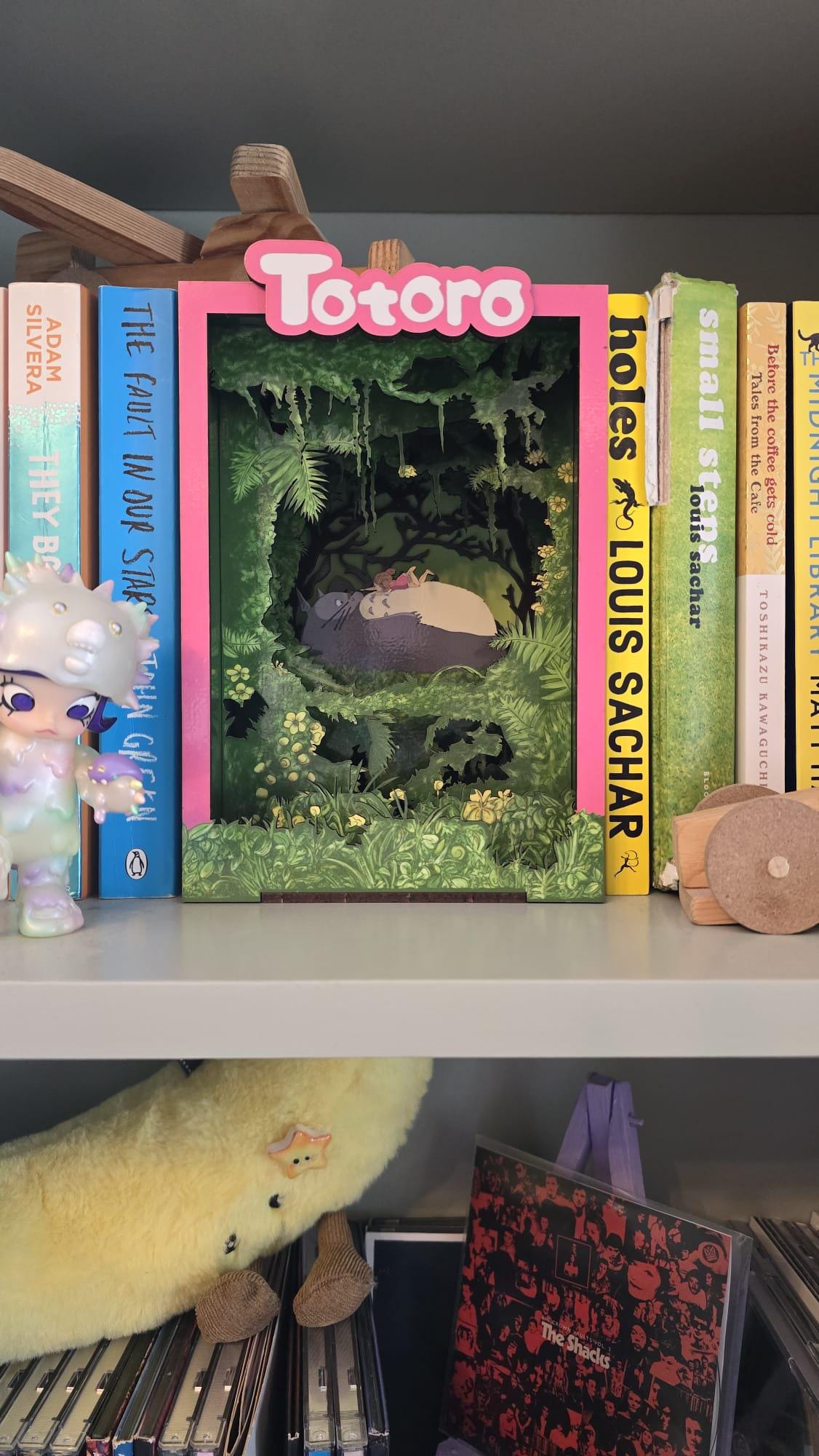 Totoro - Book Nook Kit , UV Printed - DIY Miniature Diorama | Animated Film Inspired