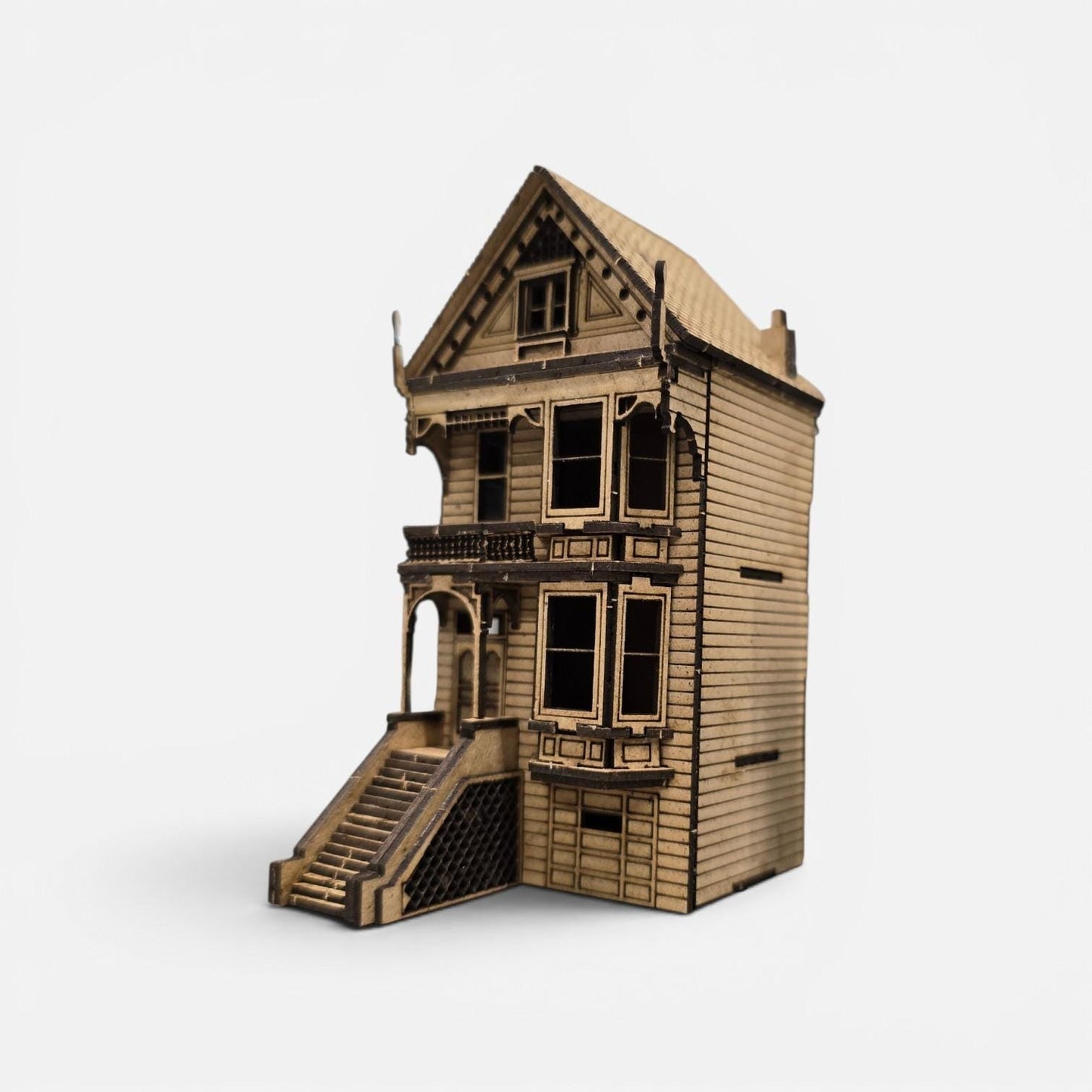 Painted Ladies - 1;144th scale kit , Dollhouse, Miniature
