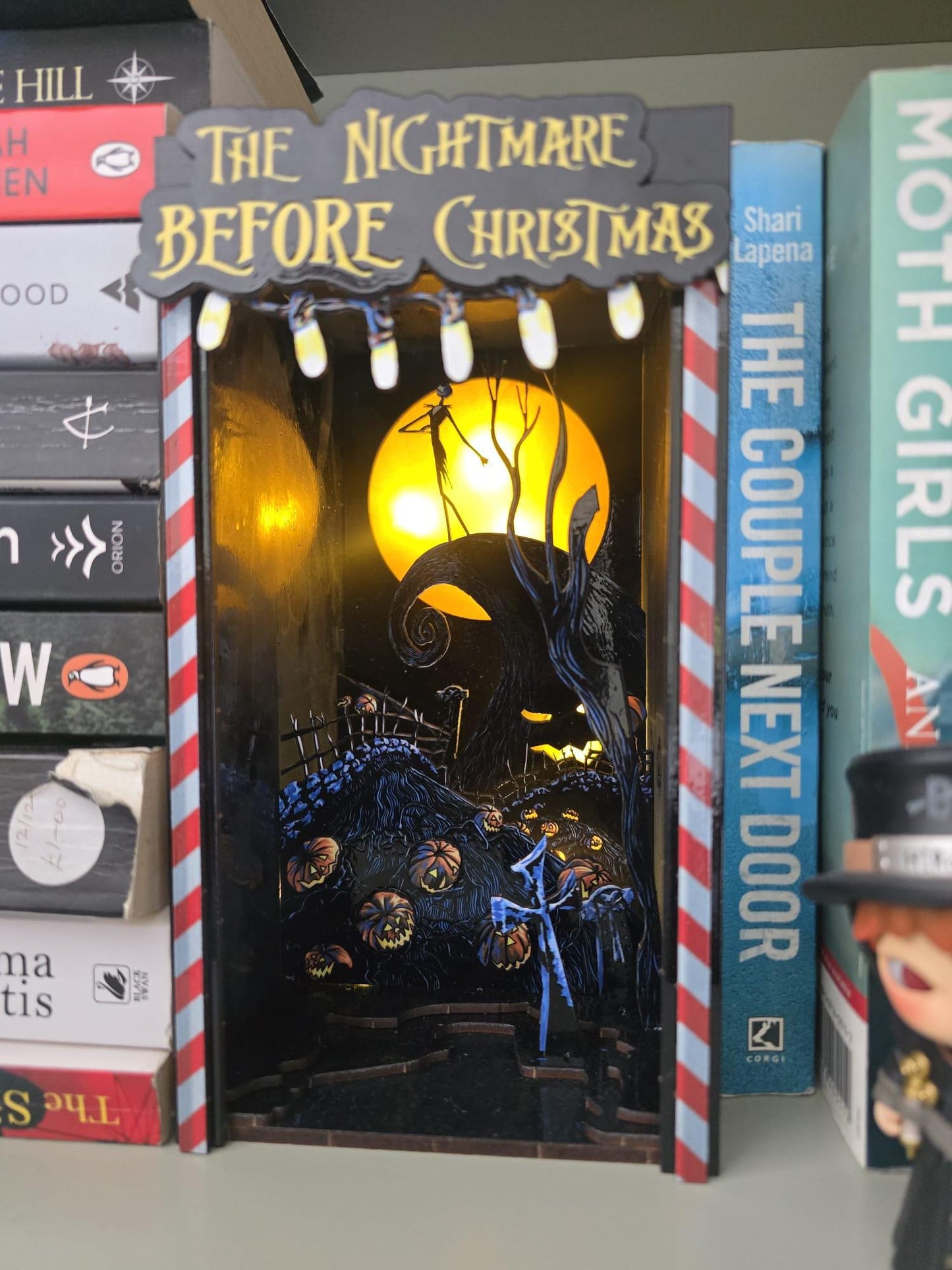 Nightmare Before Christmas-UV Printed, DIY Book Nook / Diorama Kit | Cornel73