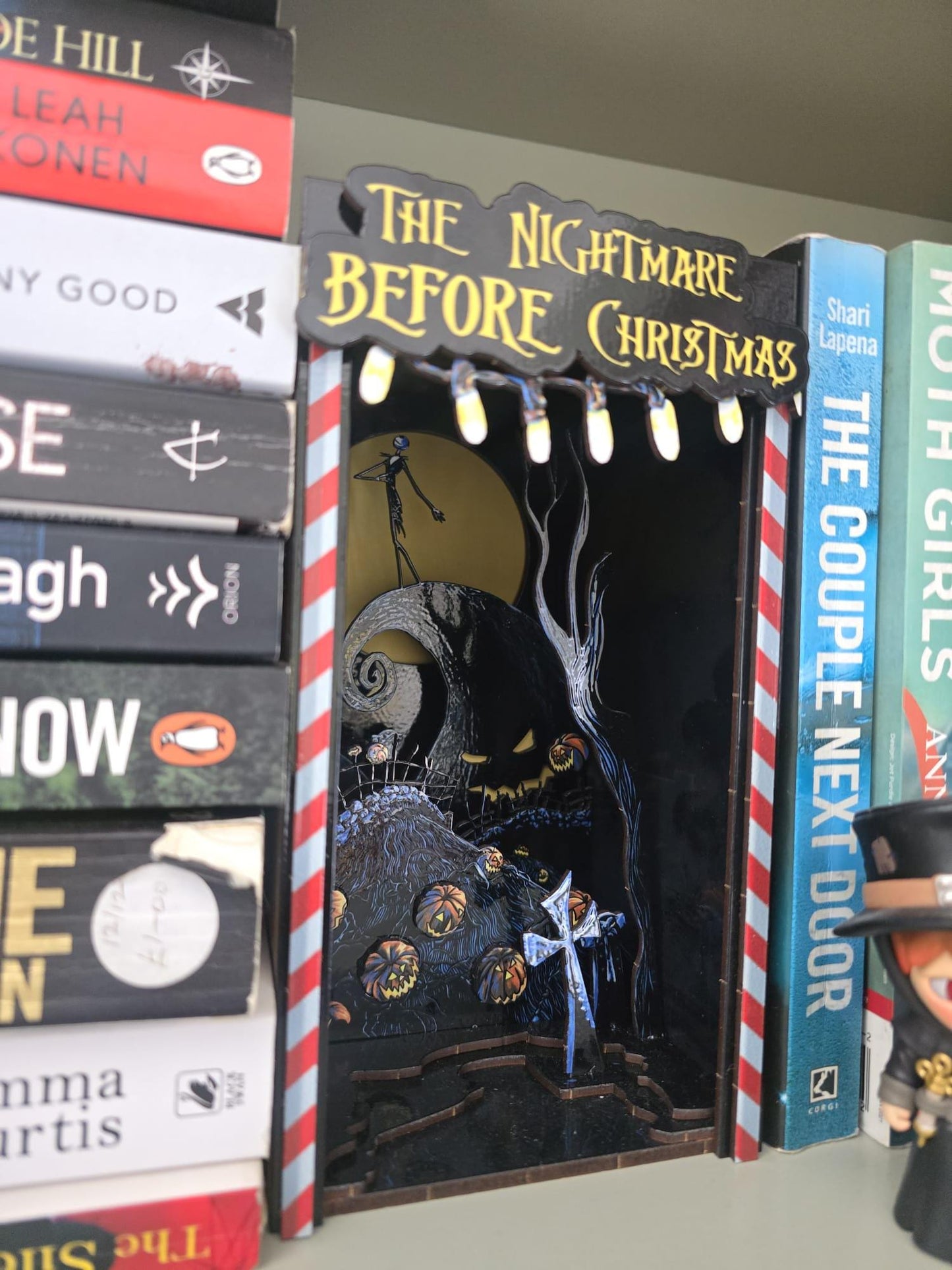 Nightmare Before Christmas-UV Printed, DIY Book Nook / Diorama Kit | Cornel73