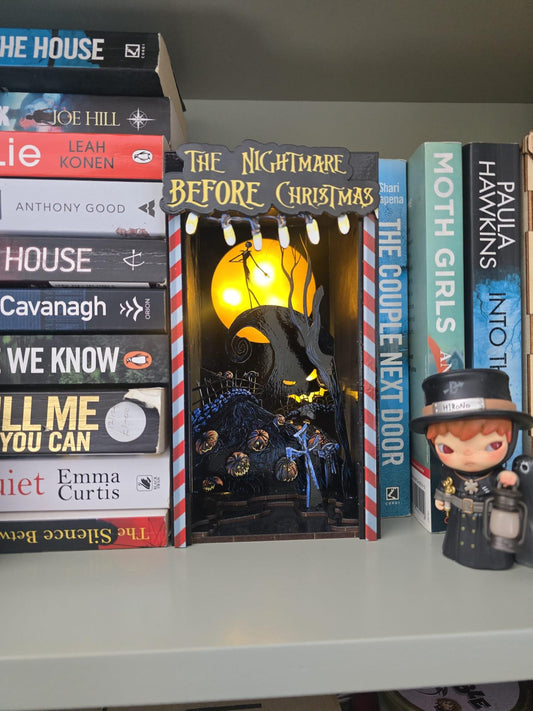 Nightmare Before Christmas-UV Printed, DIY Book Nook / Diorama Kit | Cornel73