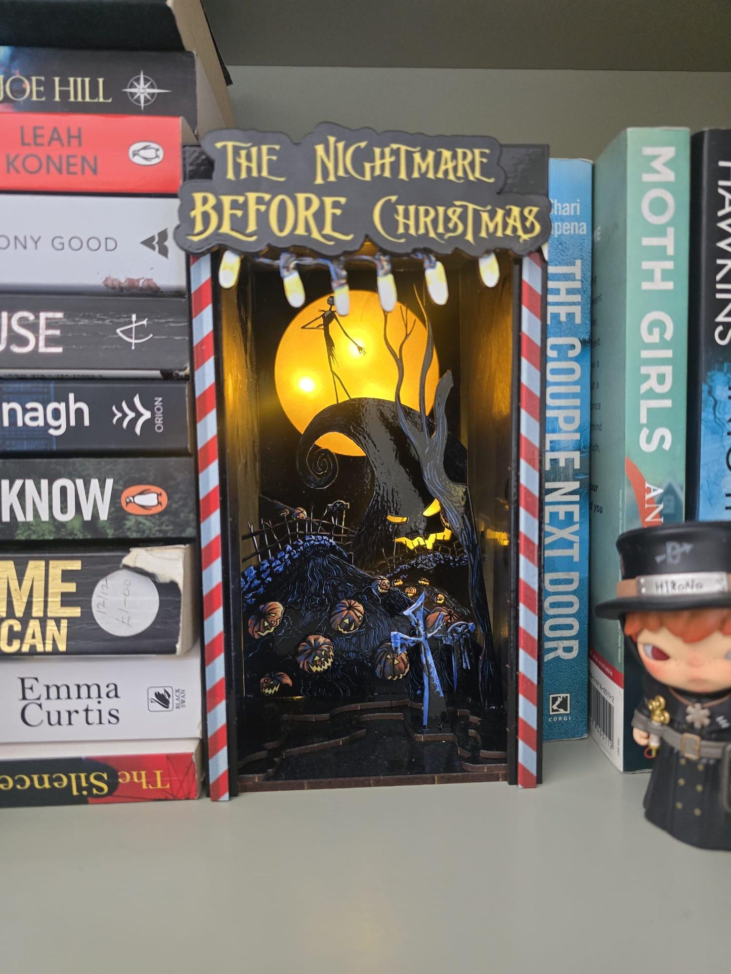 Nightmare Before Christmas-UV Printed, DIY Book Nook / Diorama Kit | Cornel73