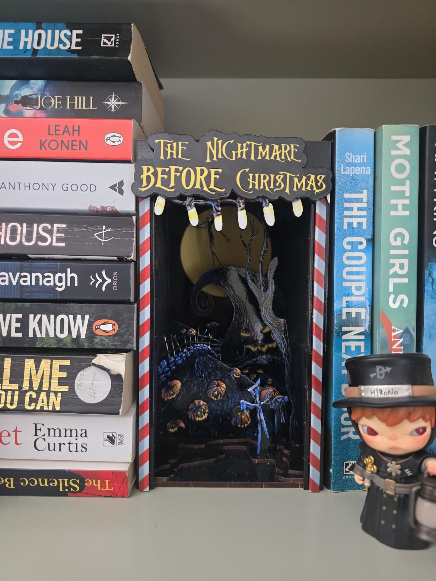 Nightmare Before Christmas-UV Printed, DIY Book Nook / Diorama Kit | Cornel73