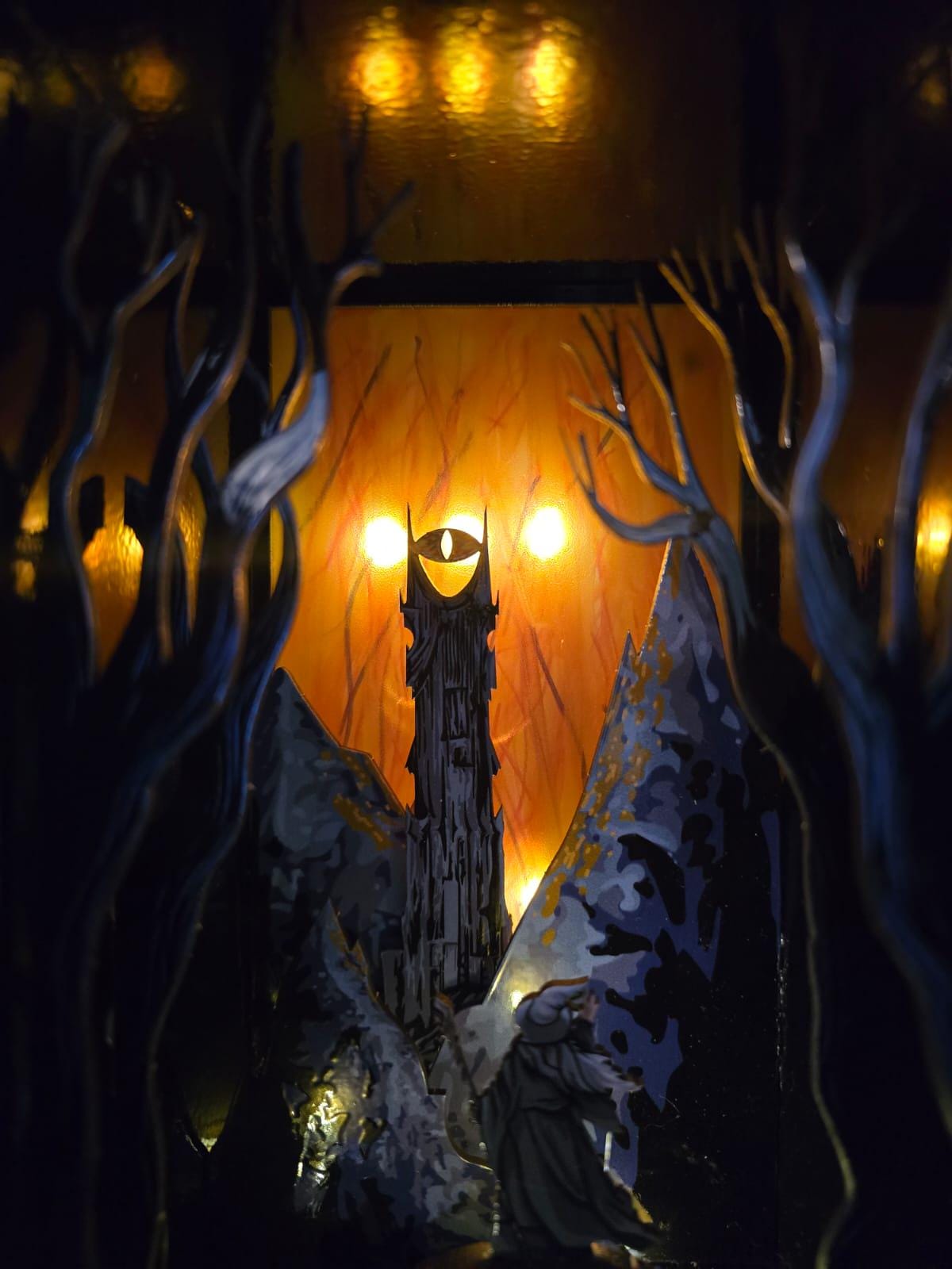 Book Nook /Diorama- Lord of the Ring (inspired ) - UV Printed/ Book Nook Kit / Bookshelf insert | Cornel73