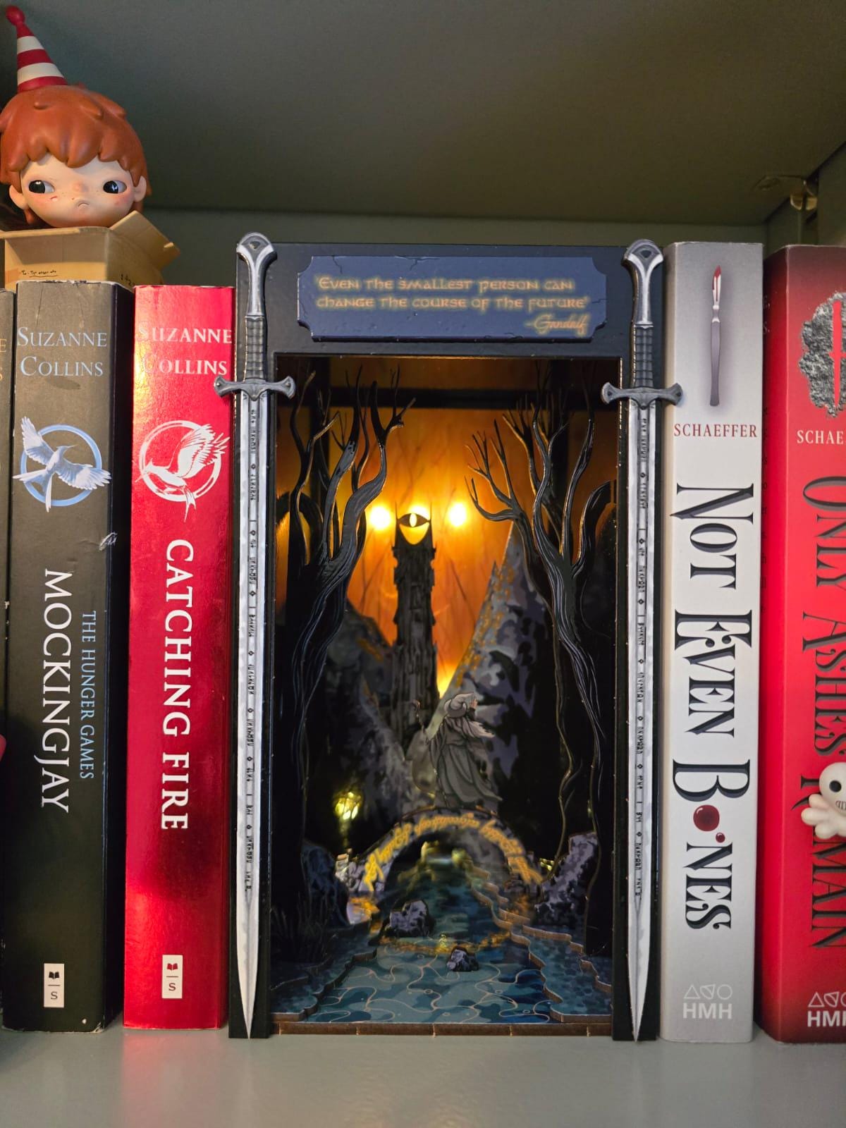 Book Nook /Diorama- Lord of the Ring (inspired ) - UV Printed/ Book Nook Kit / Bookshelf insert | Cornel73