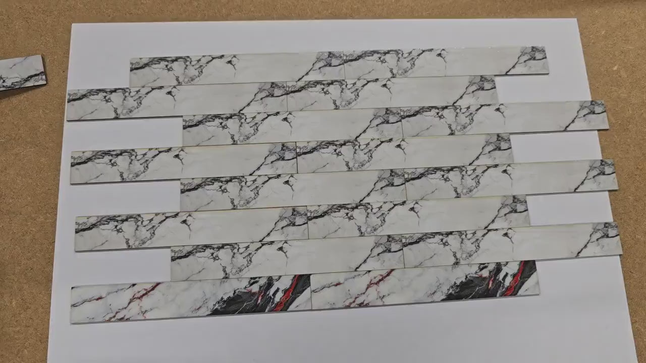 Marble Kitchen worktop in 1:48th scale